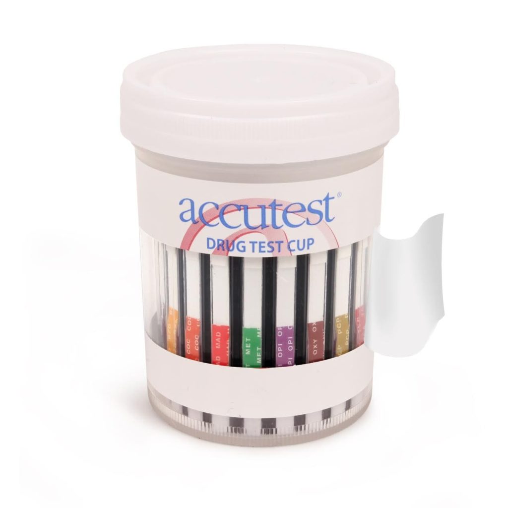 Accutest® 6 Panel Multi Drug Test Cup Complete Laboratory Systems