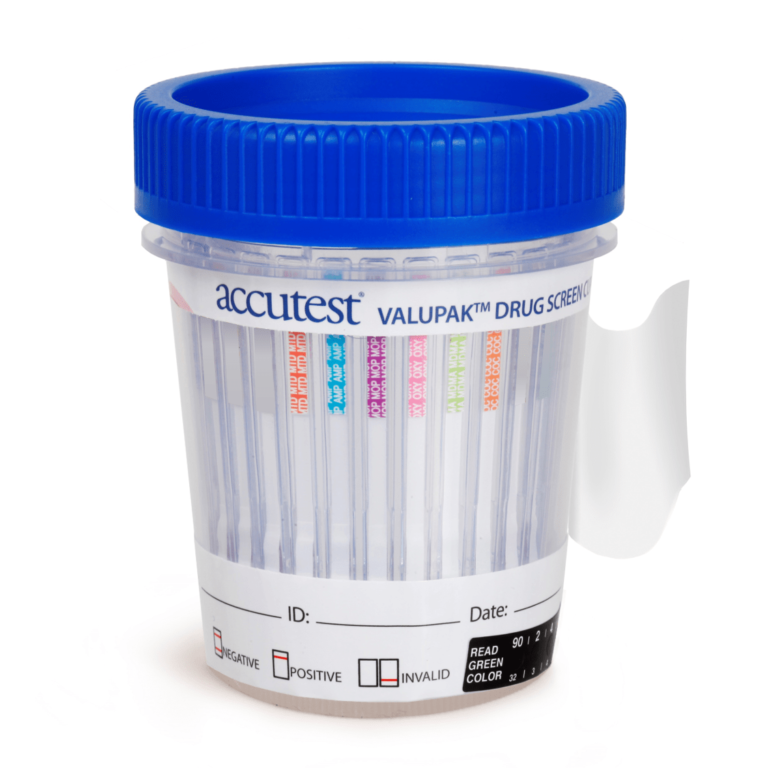 Accutest® ValuPak™ 6 Panel Multi Drug Test Cup