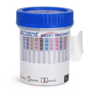 Accutest® Value+ 12+3 panel Multi Drug Test Cup