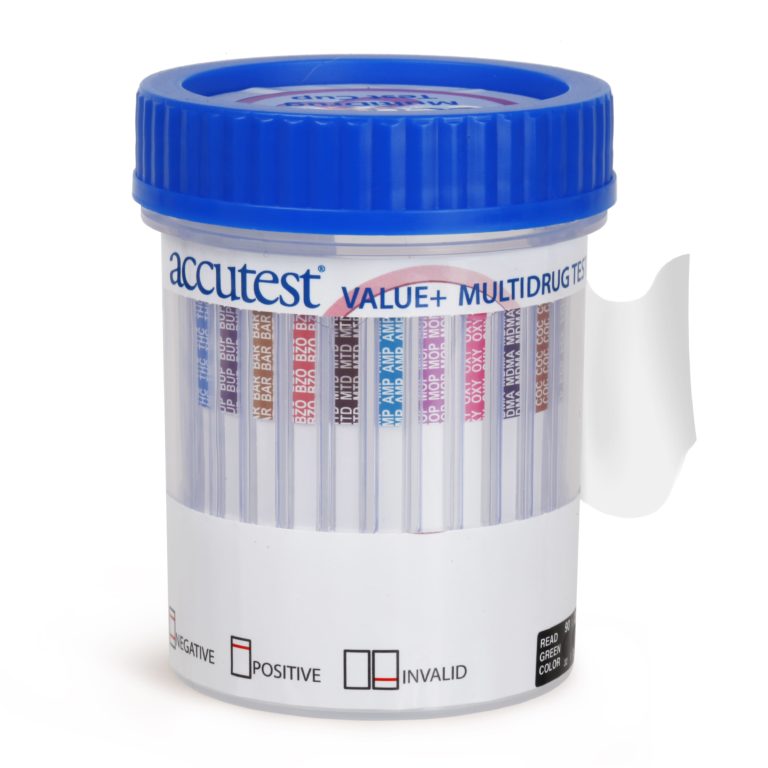 Accutest® Value+ 12 Panel Multi Drug Test Cup