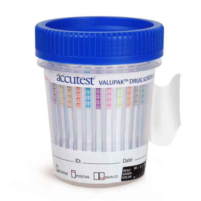 Accutest® ValuPak™ 12 Panel Multi Drug Test Cup