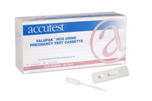 Accutest® ValuPak™ Pregnancy Test Cassette
