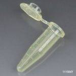 Certified Microcentrifuge Tubes in Self-Standing Bags | Yellow