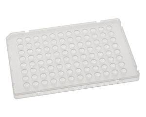 PCR Plate Elevated Skirt, 96-well ABI style, 0.1mL