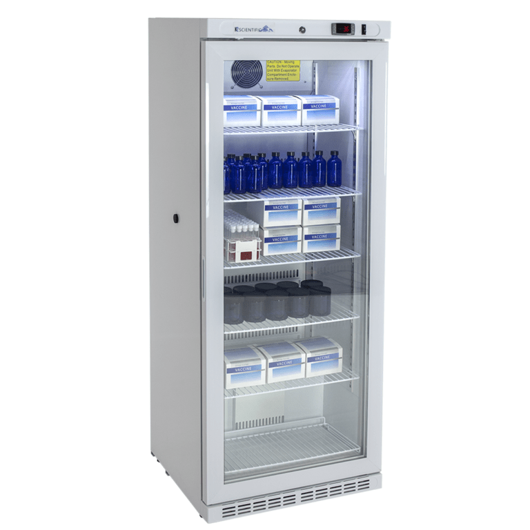 K210GDR Upright Glass Door Refrigerator 10 CU. FT.